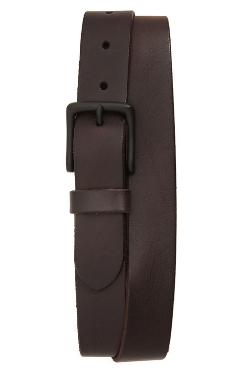 Allsaints Leather Belt In Brown