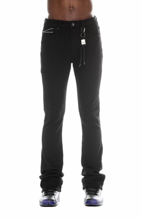 Cult of Individuality Lenny Bootcut Jeans in Triple Black 