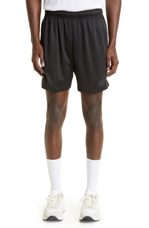 John Elliott AAU Mesh Athletic Shorts in Black