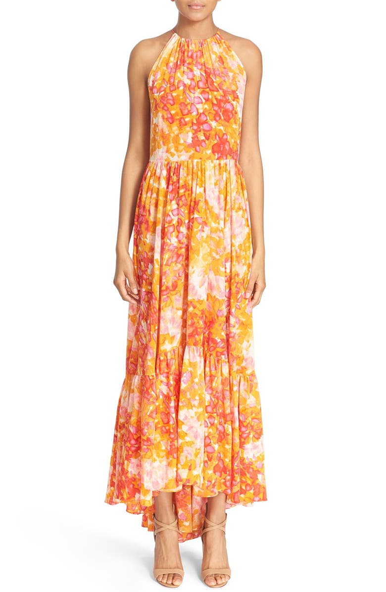 Tracy Reese Floral Print Silk Maxi Dress | Nordstrom