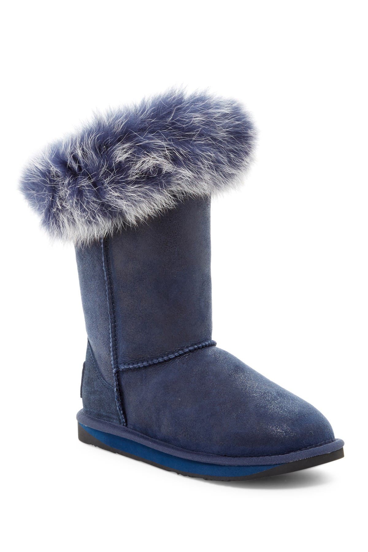 australia luxe fox fur boots