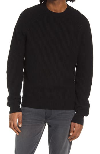 Rag & Bone Pierce Cashmere Crewneck Sweater In Black