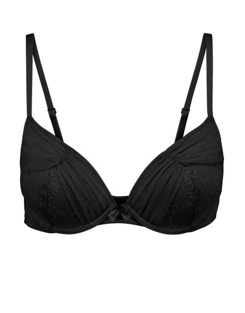 Shop Adore Me Wren Push Up Plunge Bra In Black