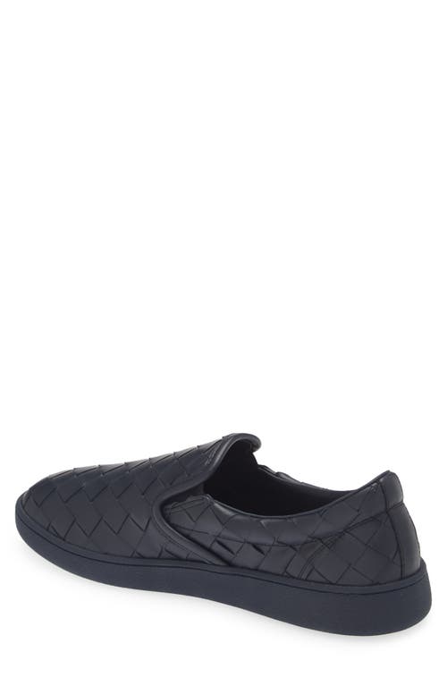 Bottega Veneta Sawyer Braided Slip On Sneakers Shoes In Space