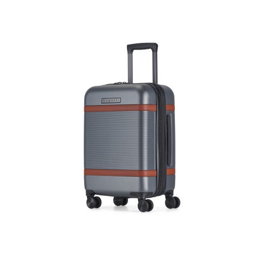 Bugatti Wellington Hardside Carry-on Luggage With Tsa Lock In Pewter
