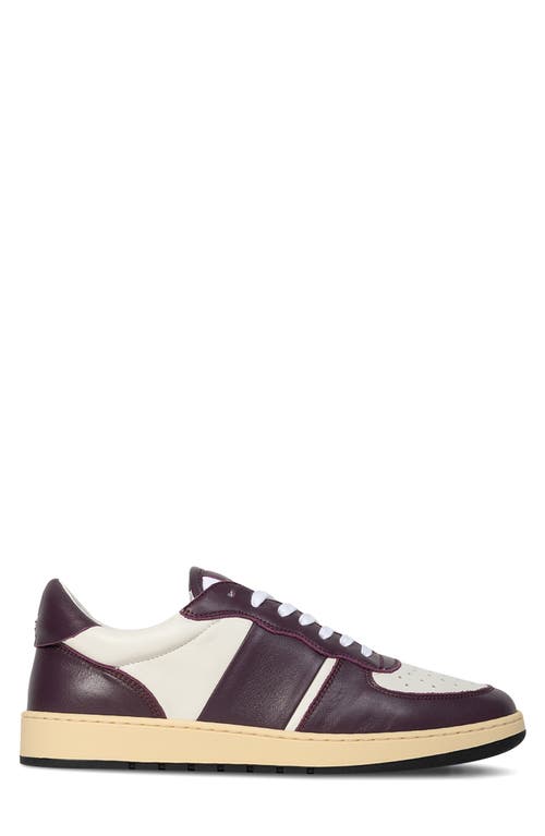 Shop Collegium Pillar Destroyer Sneaker In White/purple