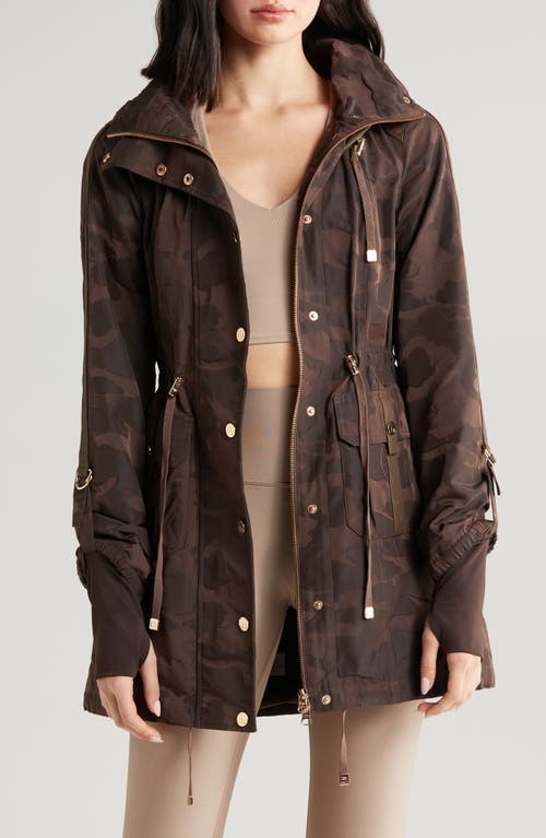 Blanc Noir Camo Hooded Anorak at Nordstrom,