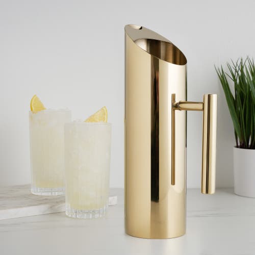 Viski Modern Pitcher In Gold