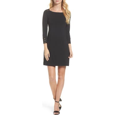 Lilly Pulitzer Sophie Upf 50+ Shift Dress, Black