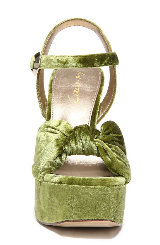 Circus Ny Audrea Platform Sandal In Light Jade
