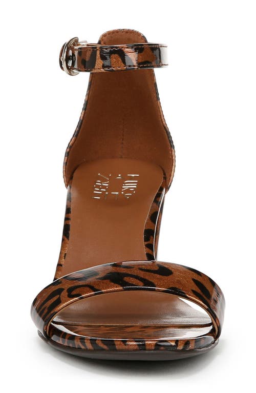 Naturalizer Vera Glitz Ankle Strap Sandal In Natural Multi