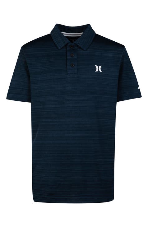 Under Armour Boys' Performance Polo - Black, Youth Large