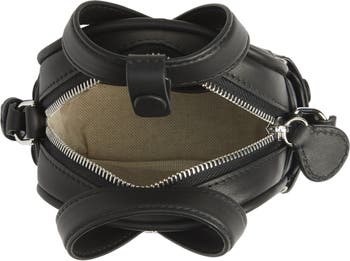 Courrèges Mini Loop Leather Crossbody Bag