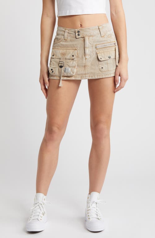 BDG Urban Outfitters Julia Cargo Miniskirt Cloud Grey at Nordstrom,