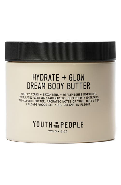 Shop Youth To The People Superberry Firm + Glow Dream Body Butter With Niacinamide, Hyaluronic Acid + Ant In No Color