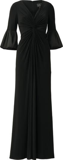 Adrianna Papell Twist Front Jersey Gown Nordstrom