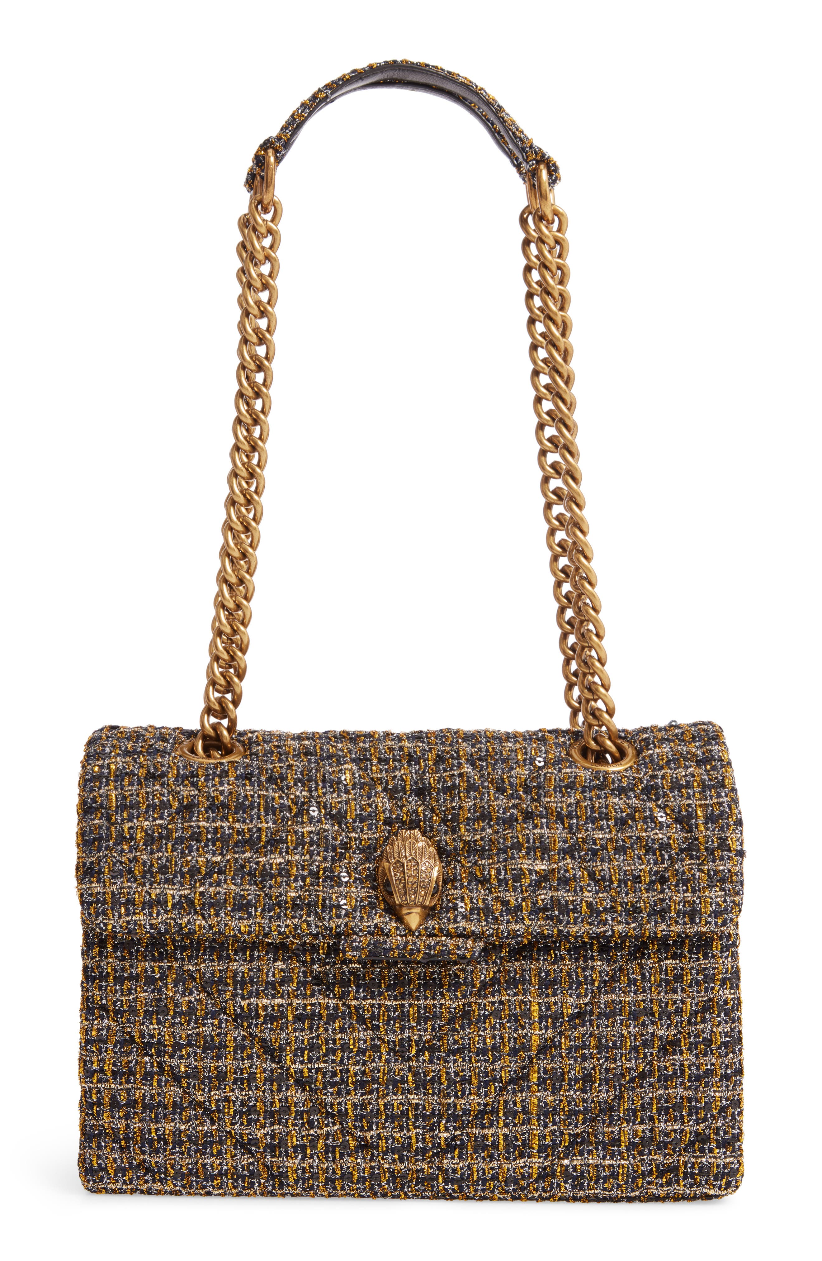 Kurt Geiger London Kensington Tweed Shoulder Bag Nordstrom