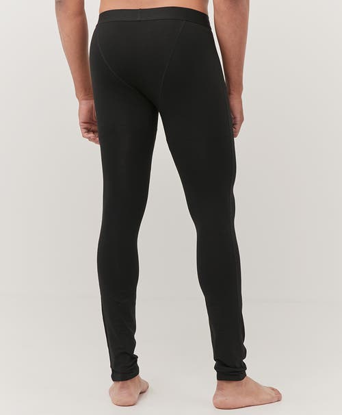 Shop Pact Organic Layering Long John In Black