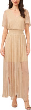 Halogen v shop neck maxi dress