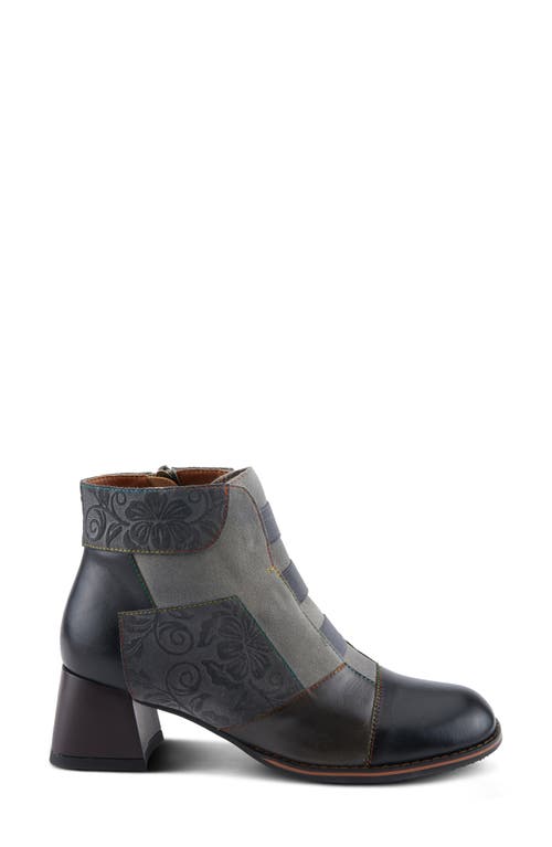 Shop L'artiste By Spring Step Copine Cap Toe Bootie In Black Multi