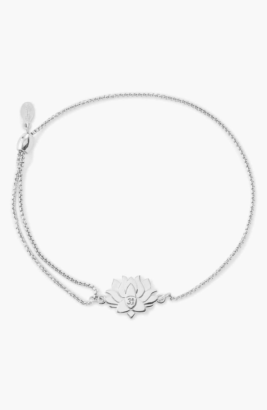 Alex and Ani 'Providence Lotus Peace' Pull Chain Bracelet Nordstrom