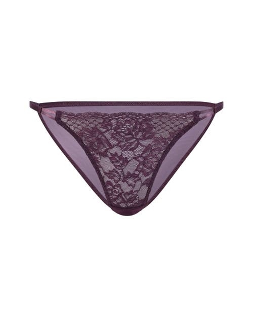 Adore Me Josie Bikini Panties In Dark Purple