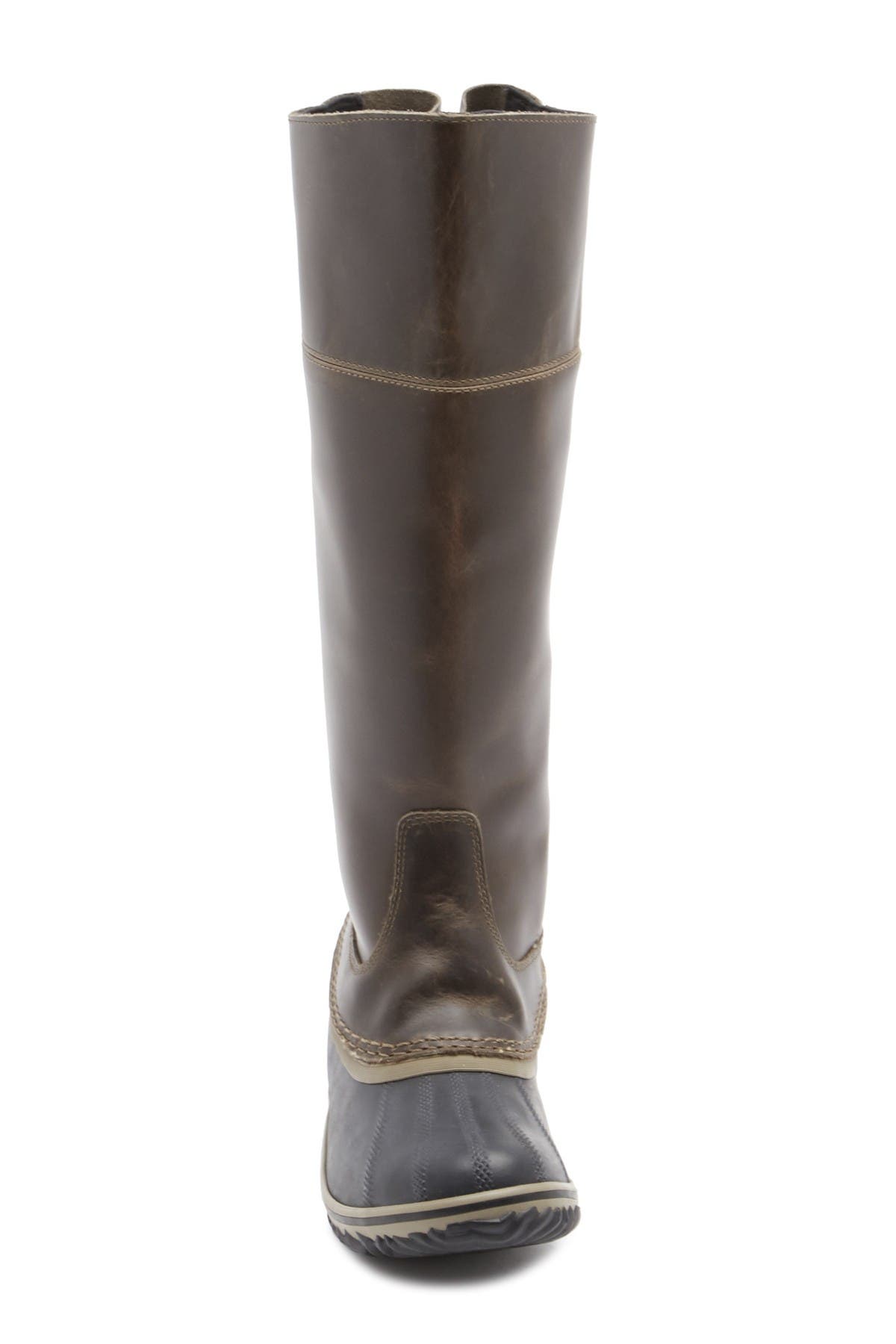 sorel slimpack riding boot dark fog
