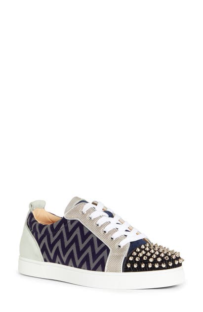 Orient Donation Moderat Christian Louboutin Junior Spikes Orlato Sneakers In Electric Blue In Blue  Mogador | ModeSens
