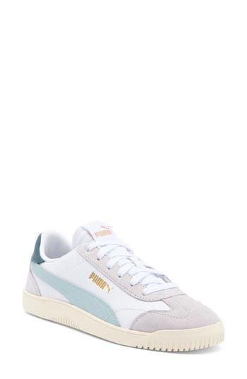 Puma Club 5v5 Sneaker In White-frosted Dew-marble