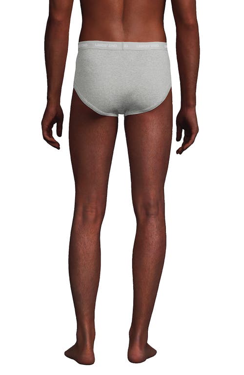 Shop Lands' End Knit Briefs 3 Pack In Gray Heather