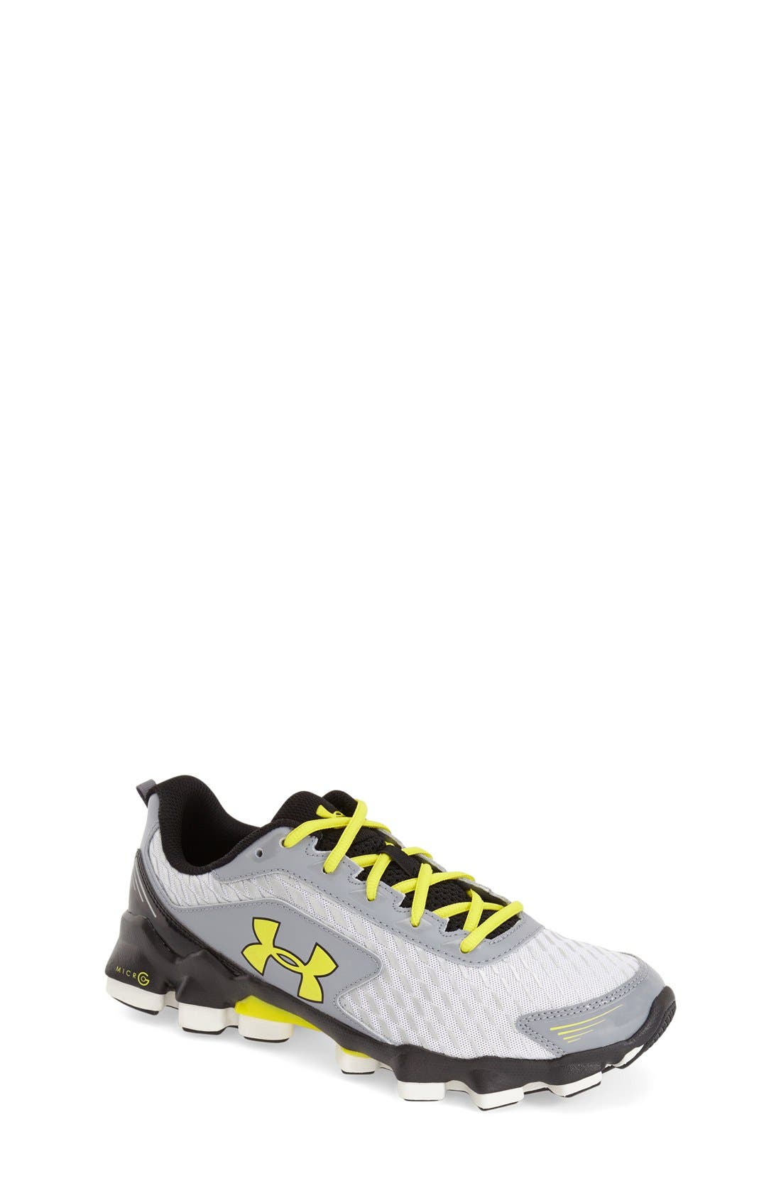 Under Armour 'Micro G Nitrous Reflective' Athletic Shoe (Big Kid