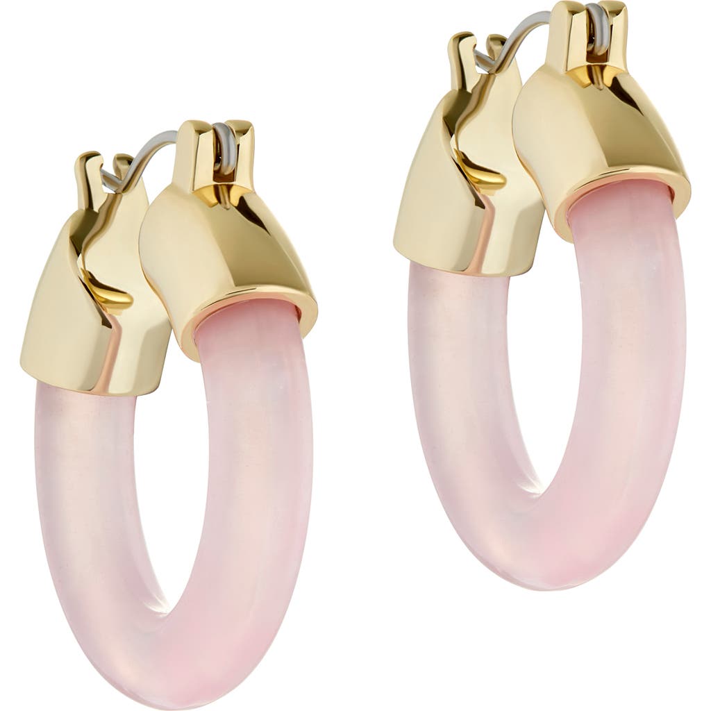 Ted Baker London Marblla Hoop Earrings In Pink