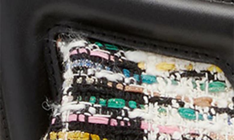 ALEXANDER MCQUEEN SMALL THE PEAK TWEED SHOULDER BAG