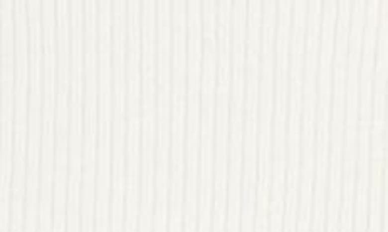 Hugo Boss Short-sleeved Sweater In Stretch Fabric With Hardware Details In Soft Cream