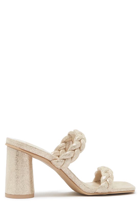 Dolce Vita Nairi Braided Strappy Sandal In Gold Metallic Stella | ModeSens