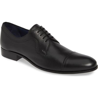 Mezlan Homar Cap Toe Derby, Black