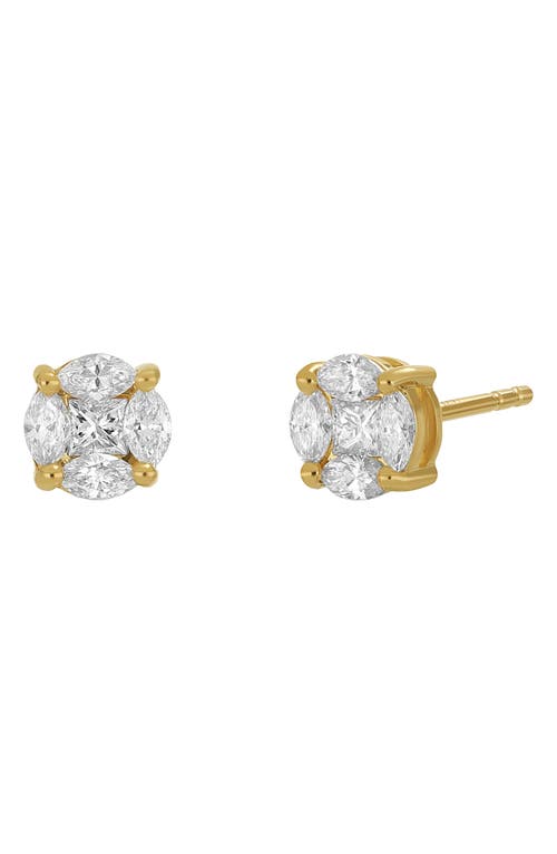 Bony Levy Mika Diamond Stud Earrings in 18K Yellow Gold