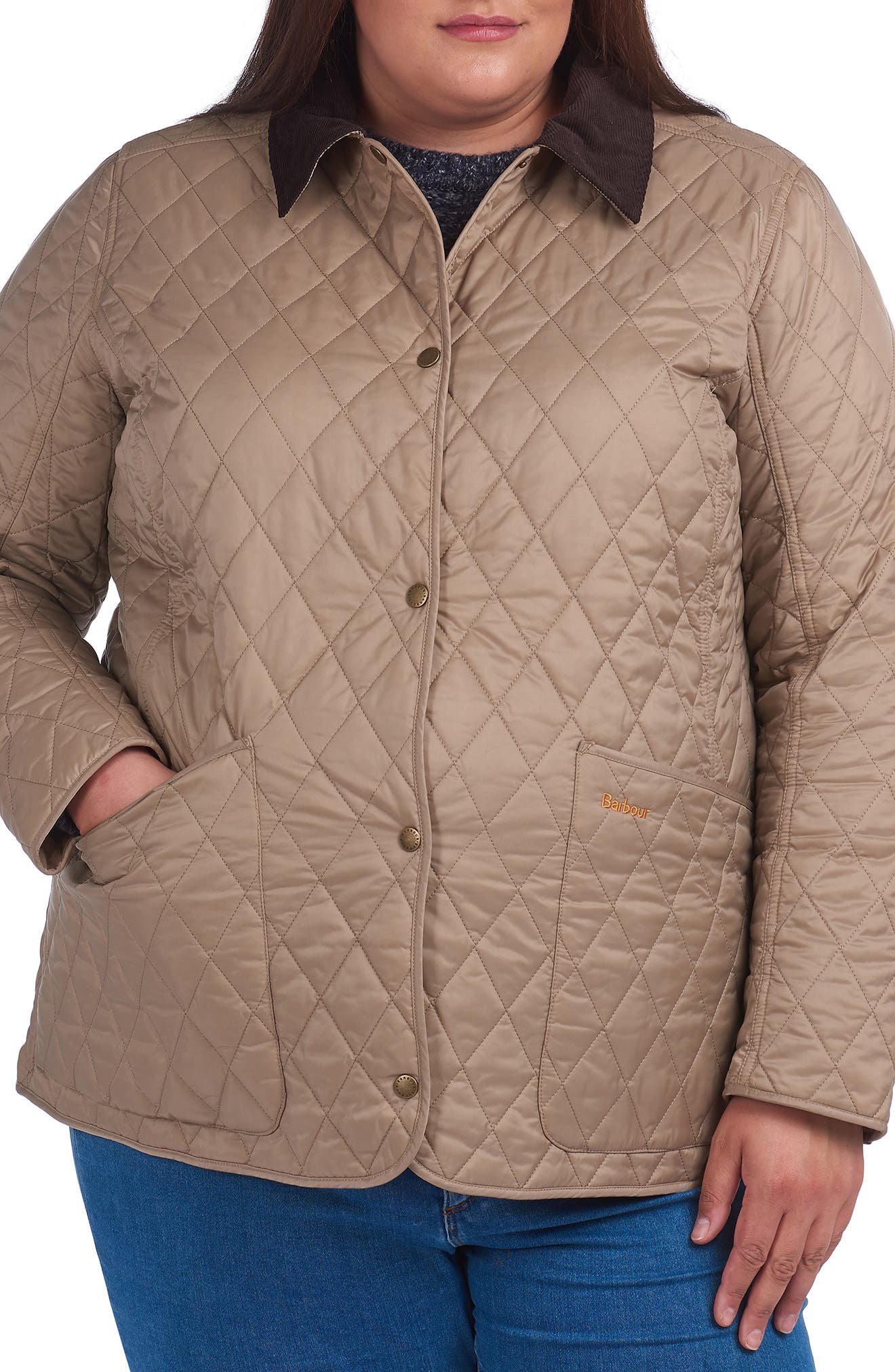 barbour womens quilted utility jacket