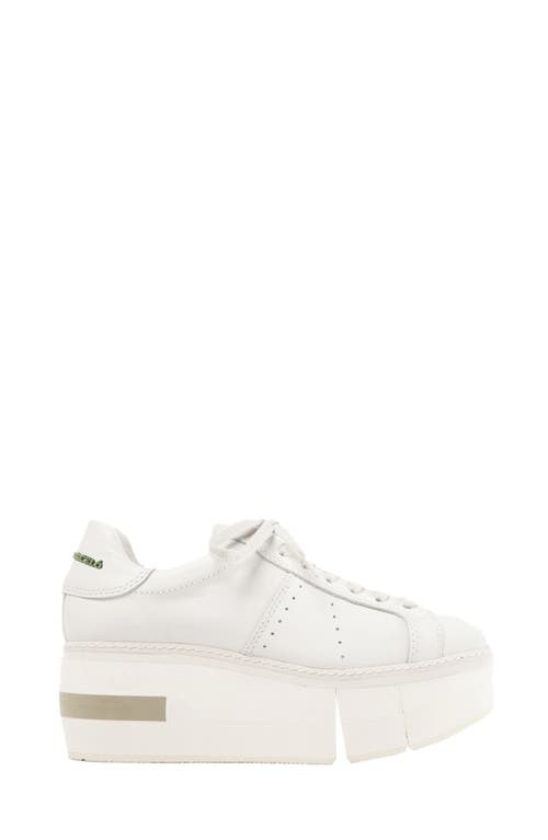 Mirande Sneaker in White/Gesso-Salvia
