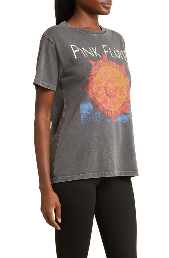 Shop Lucky Brand Pink Floyd Sunday Cotton Graphic T-shirt In Nine Iron