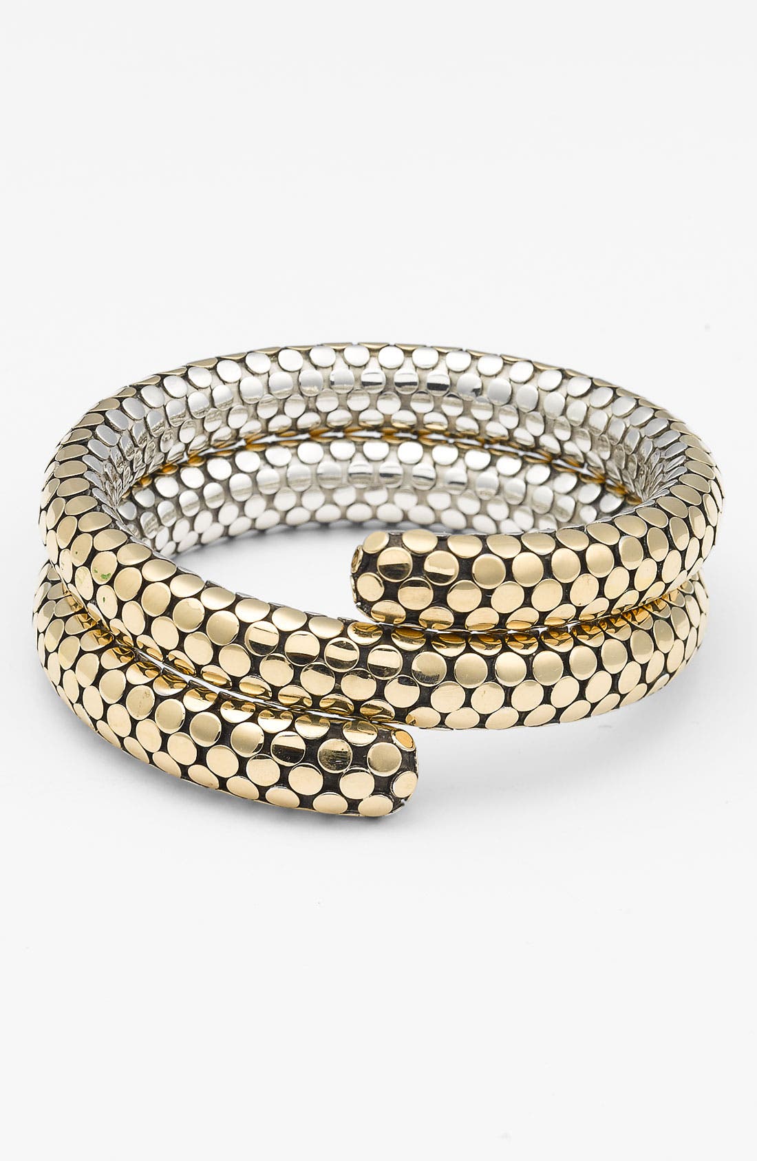 John Hardy 'Dot Gold & Silver' Double Coil Bracelet Nordstrom
