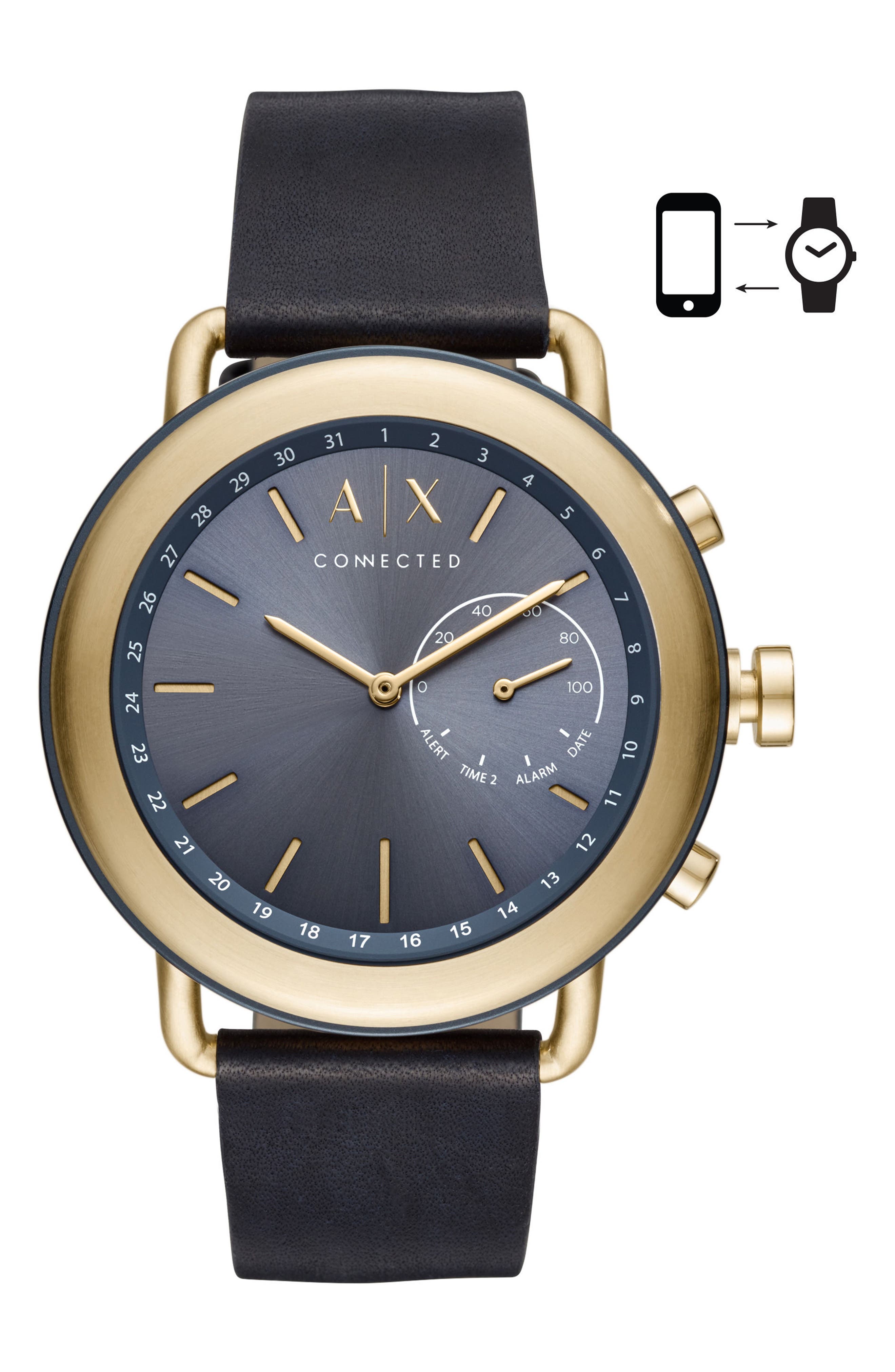 ax connected hybrid smartwatch