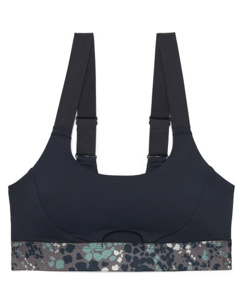 Adore Me Michelle Low-impact Sports Bra In Dark Blue