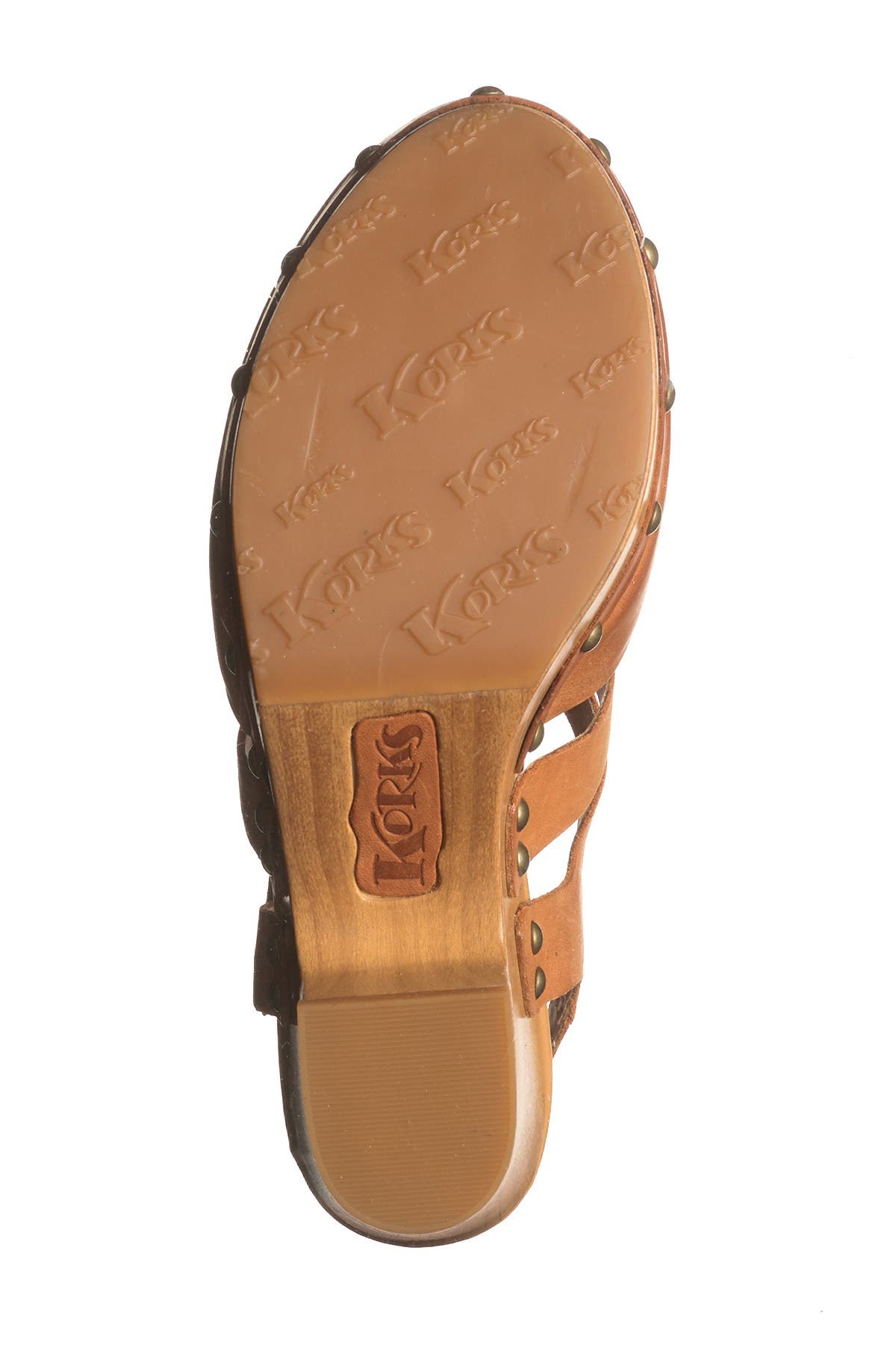 korks abloom slingback clog sandal
