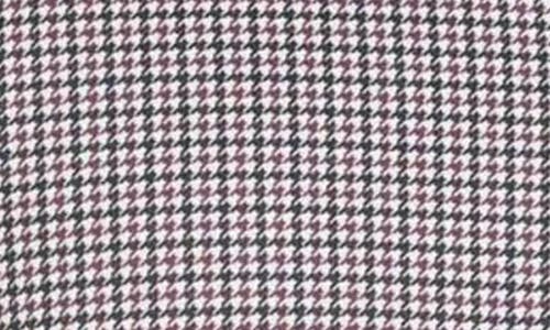 Ben Sherman Houndstooth Tricot Track Jacket In Tofu