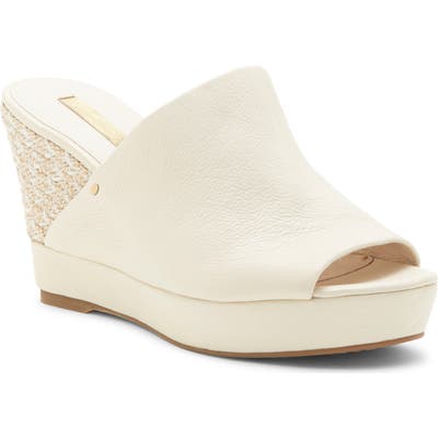 Louise Et Cie Ramsaye Wedge Sandal, White