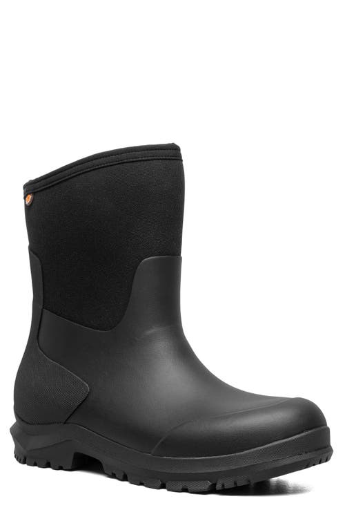 Sauvie Basin Waterproof Rain Boot in Black