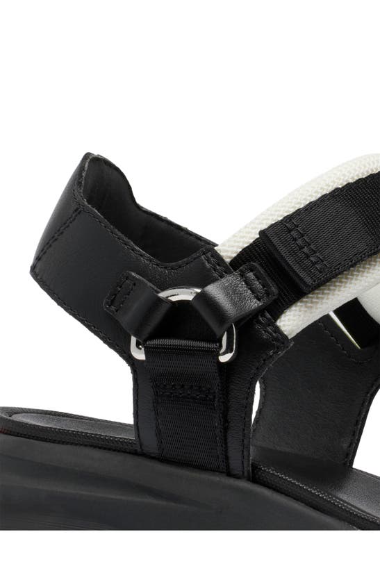 Shop Sorel Kinetic™ Y-strap Sandal In Black/ Jet
