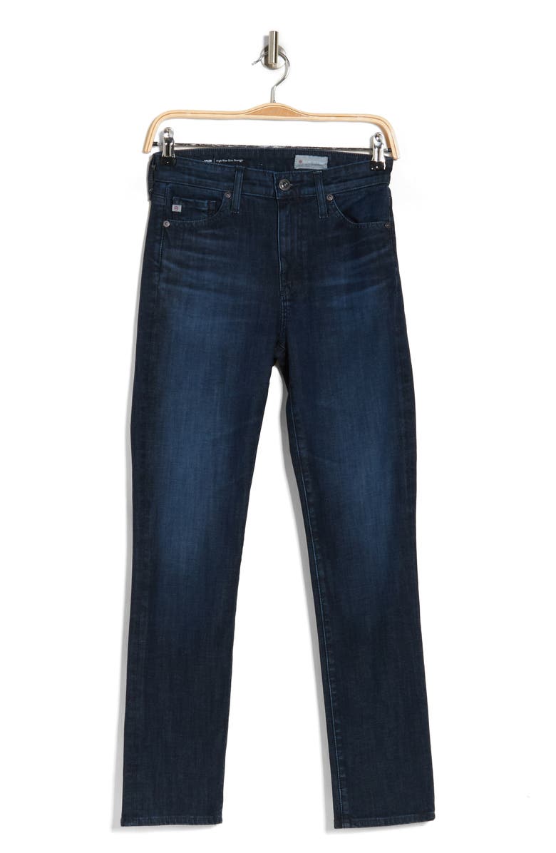 Ag Mari High Waist Slim Straight Leg Jeans Nordstromrack