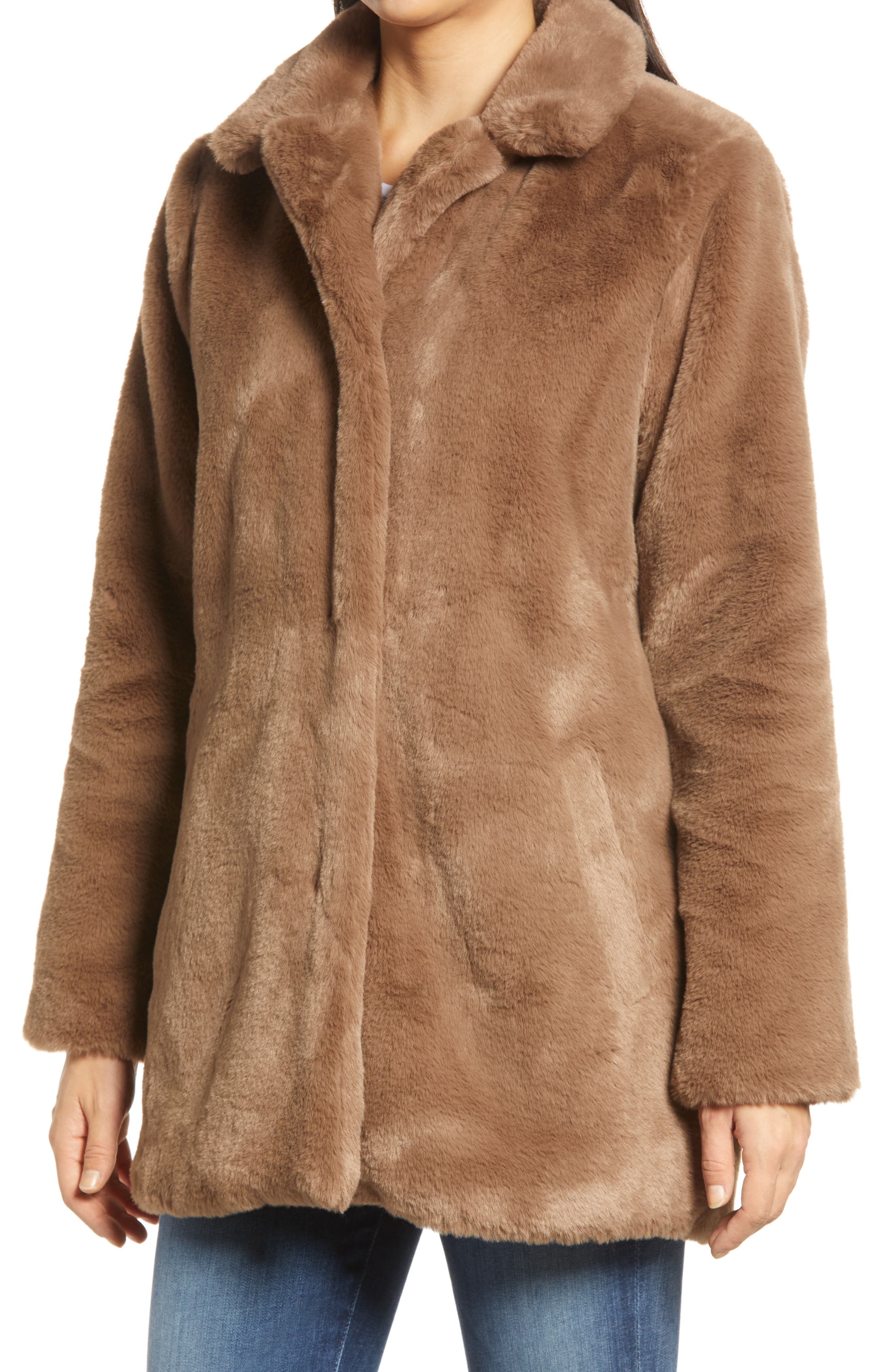 faux fur coat nordstrom